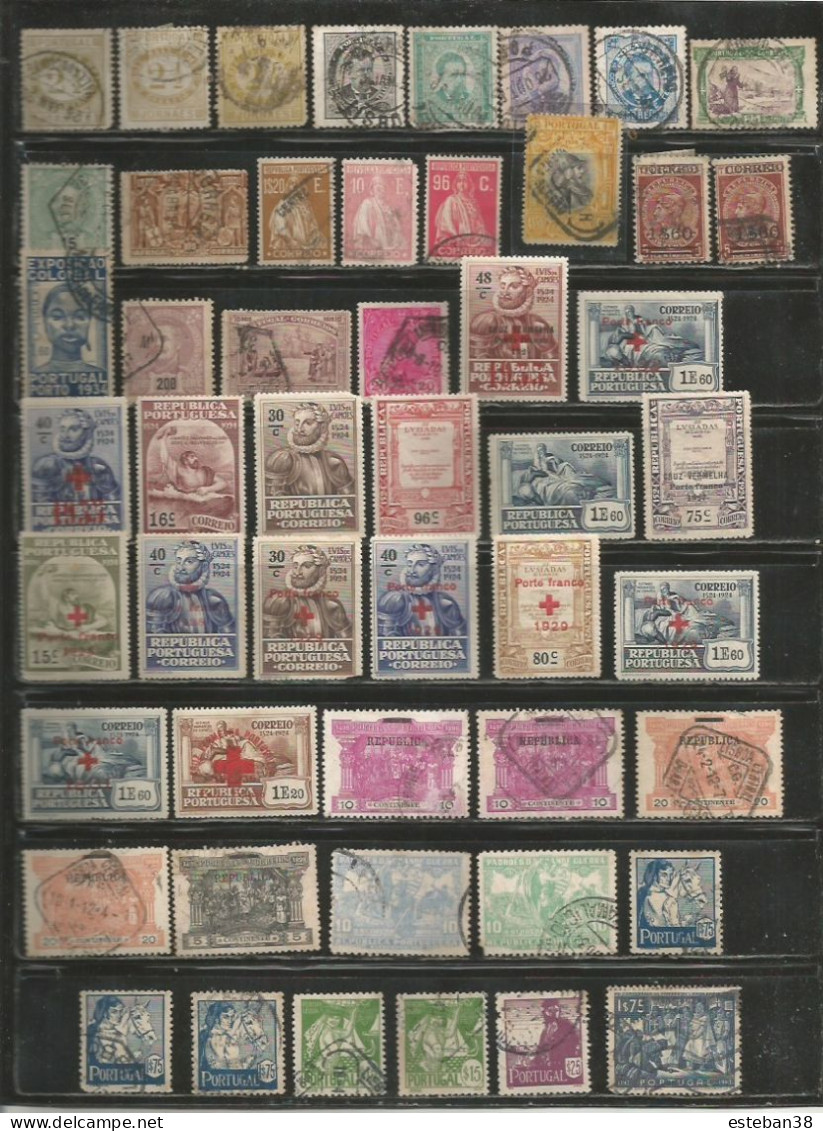 Portugal Timbres Diverses - Verzamelingen