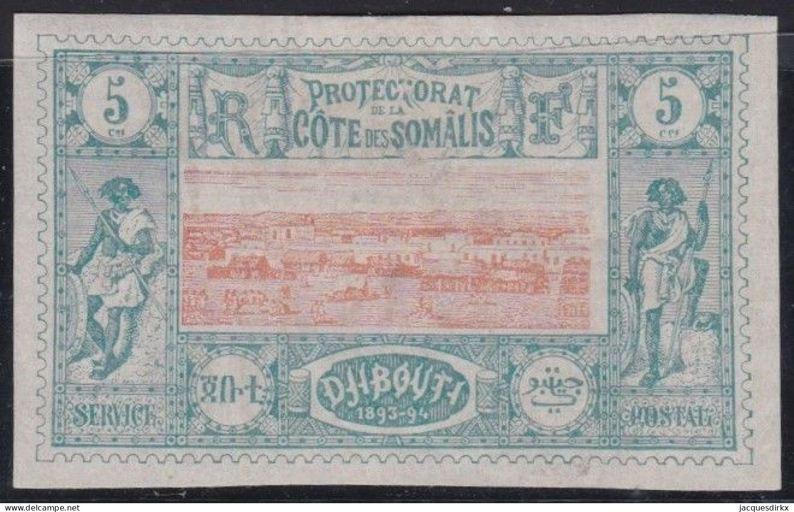 Côte De Somalis .  Y&T   .    9     .   *    .    Neuf Avec Gomme - Unused Stamps