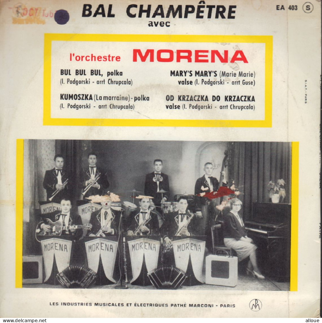 MORENA - BAL CHAMETRE - BUL BUL BUL  + 3 - Wereldmuziek