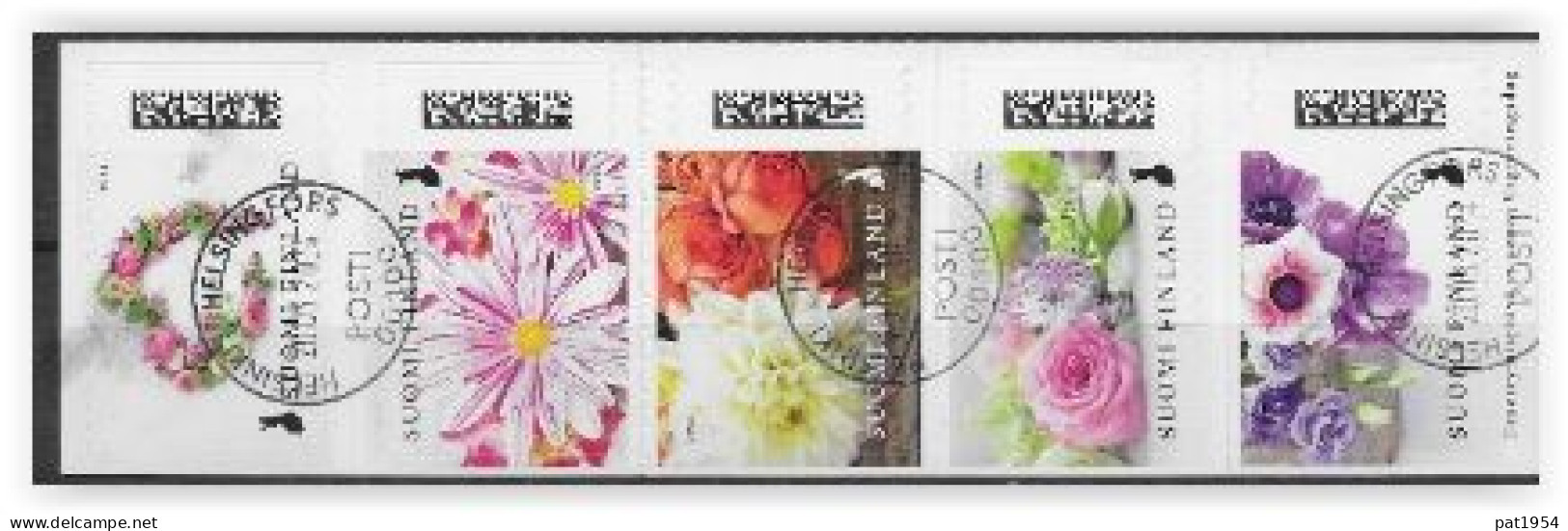 Finlande 2024 Série Oblitérée Fleurs - Used Stamps