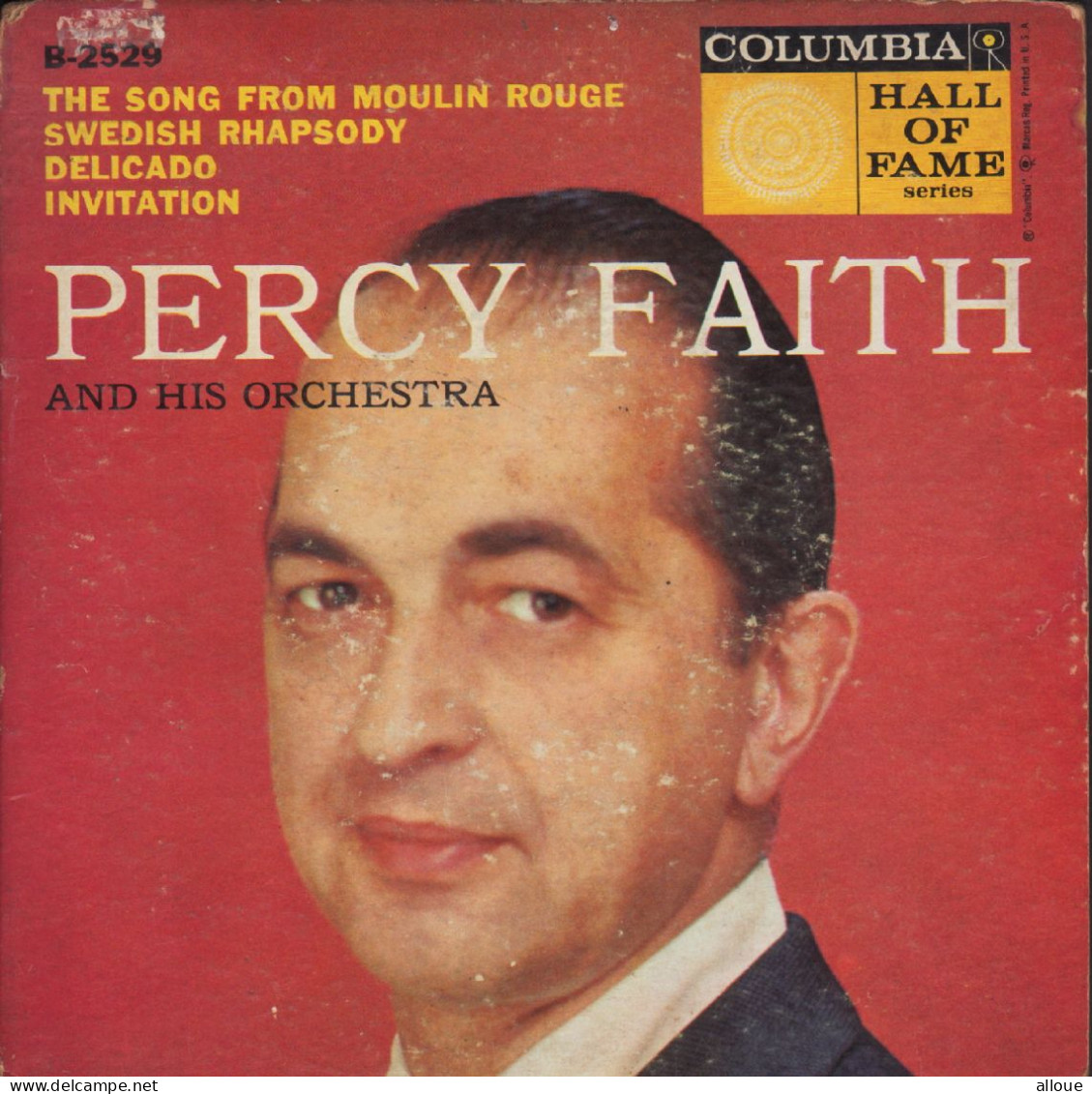 PERCY FAITH - US EP - THE SONG FROM MOULIN ROUGE + 3 - Musicals