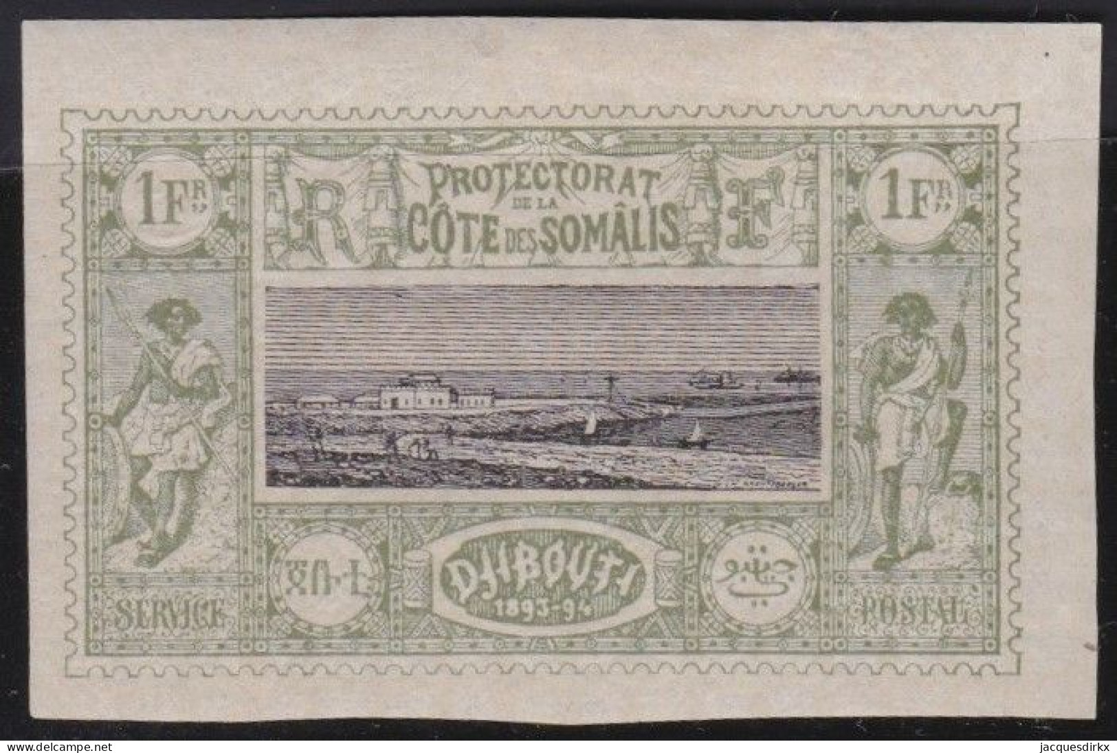 Côte De Somalis .  Y&T   .     17    .   *    .    Neuf Avec Gomme - Unused Stamps