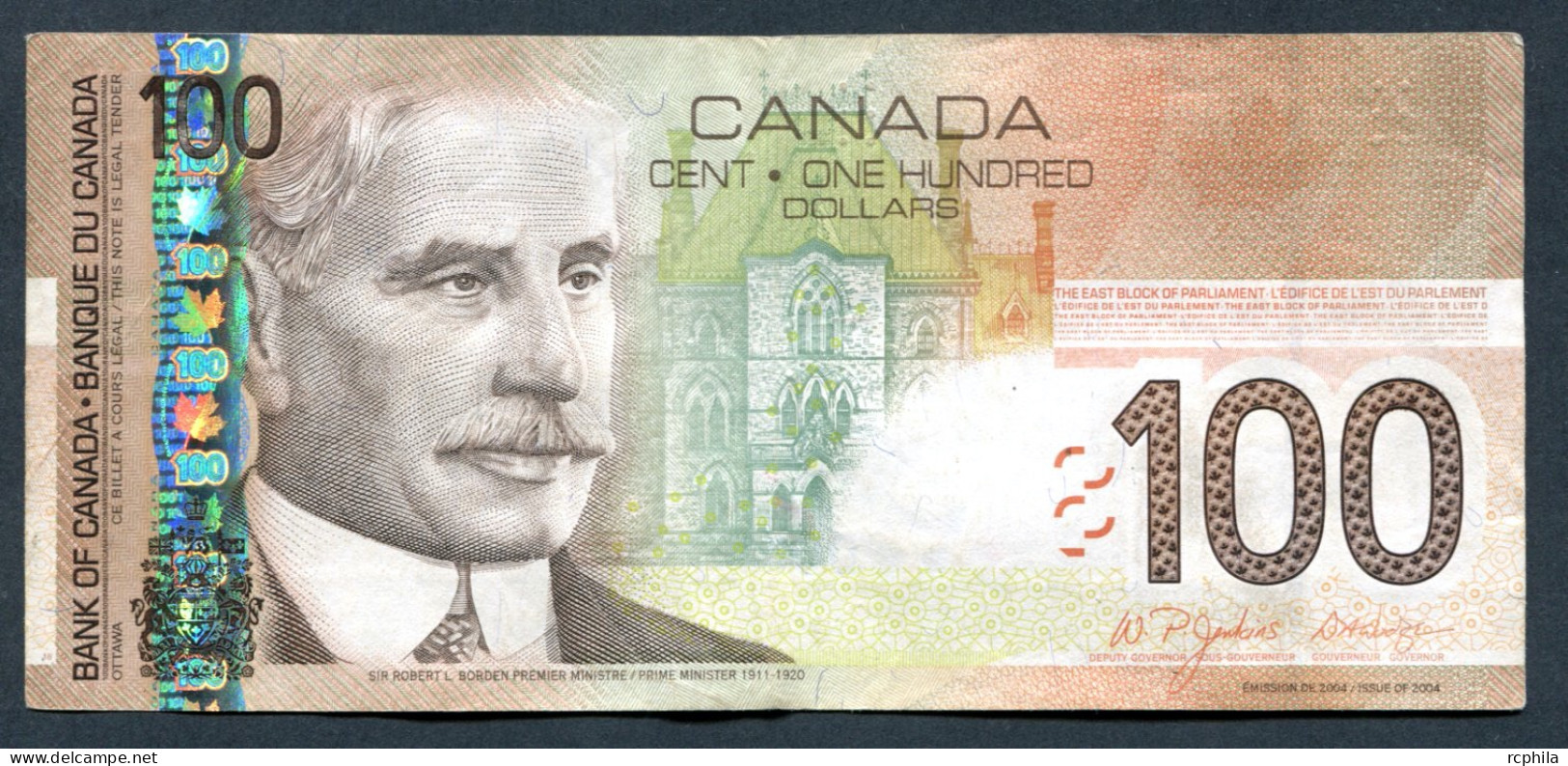 RC 27377 CANADA BILLET DE 100 DOLLARS EMIS EN 2004 - Canada