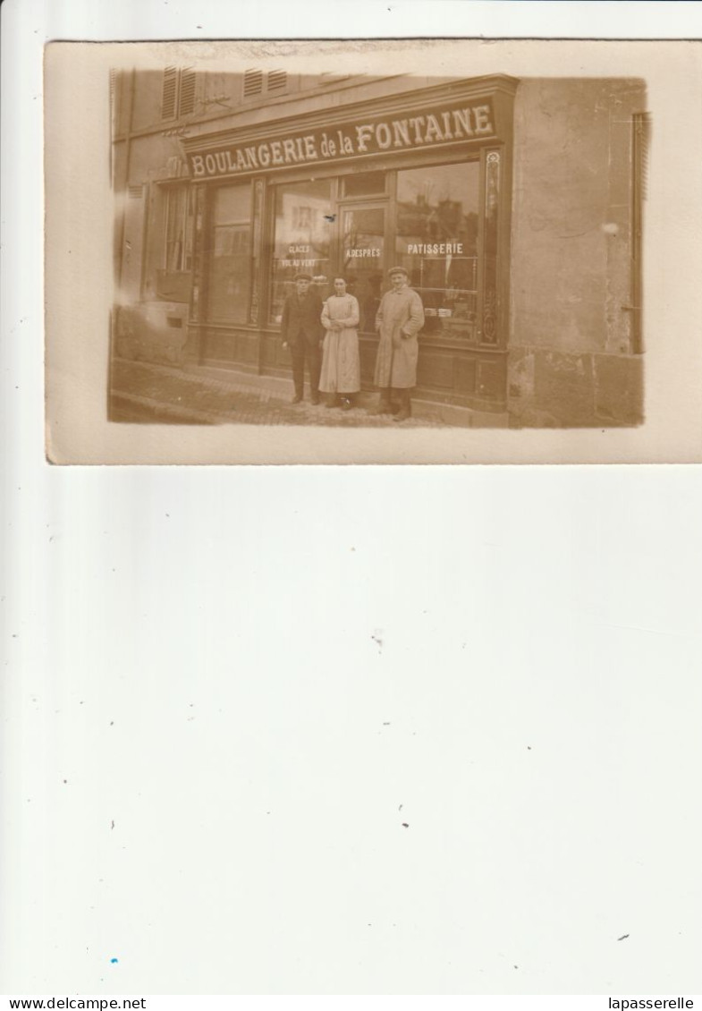 78- Sartrouville Début 1900- Photo Commerce Boulangerie De La Fontaine A.Després- Devanture - Sartrouville