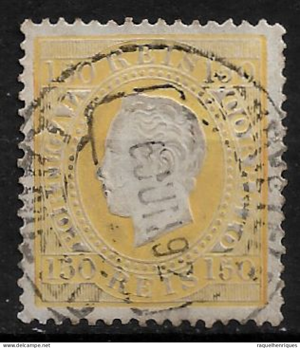 PORTUGAL 1879-80 D. LUIS I 150R P:13.5 USED (NP#94-P18-L1) - Used Stamps