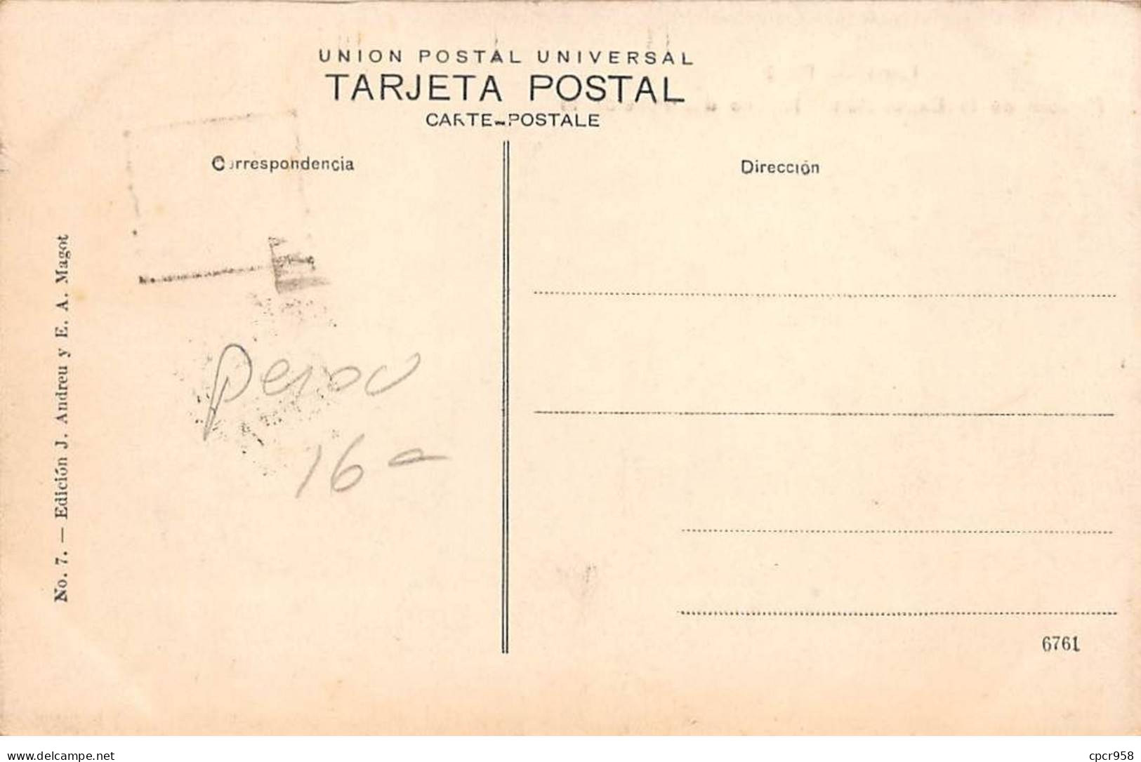 Pérou - N°79023 - LIMA - Palacio De La Exposicion - Carte Avec Bel Affranchissement - Perú