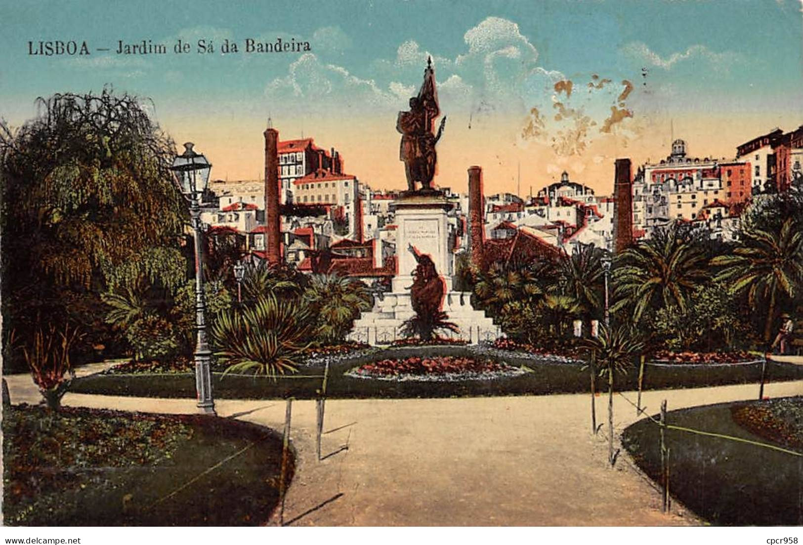 PORTUGAL - LISBOA - SAN42997 - Jardim De Sa Da Bandeira - Lisboa