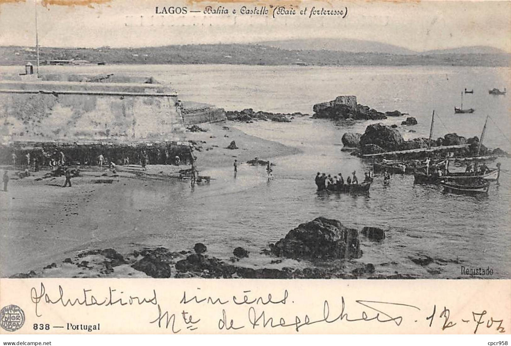 PORTUGAL - LAGOS - SAN43002 - Bahia E Castello (baie Et Forteresse) - Faro