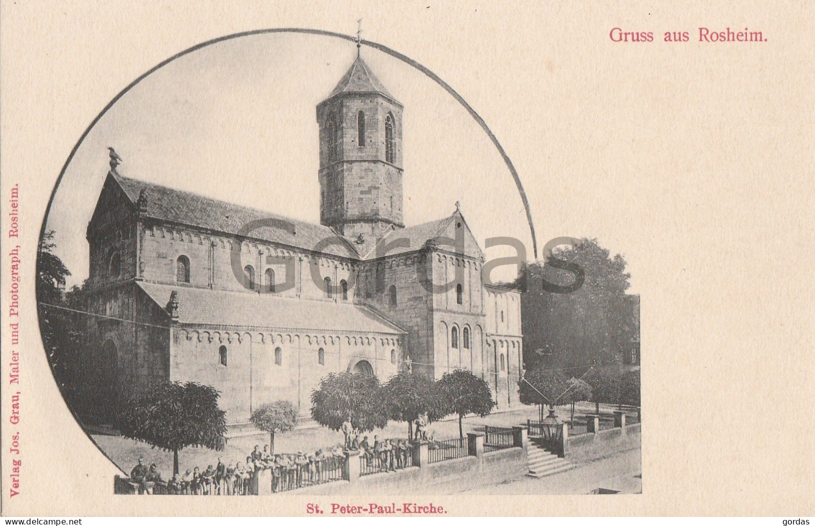 France - Gruss Aus Rosheim - St. Peter Paul Kirche - Molsheim