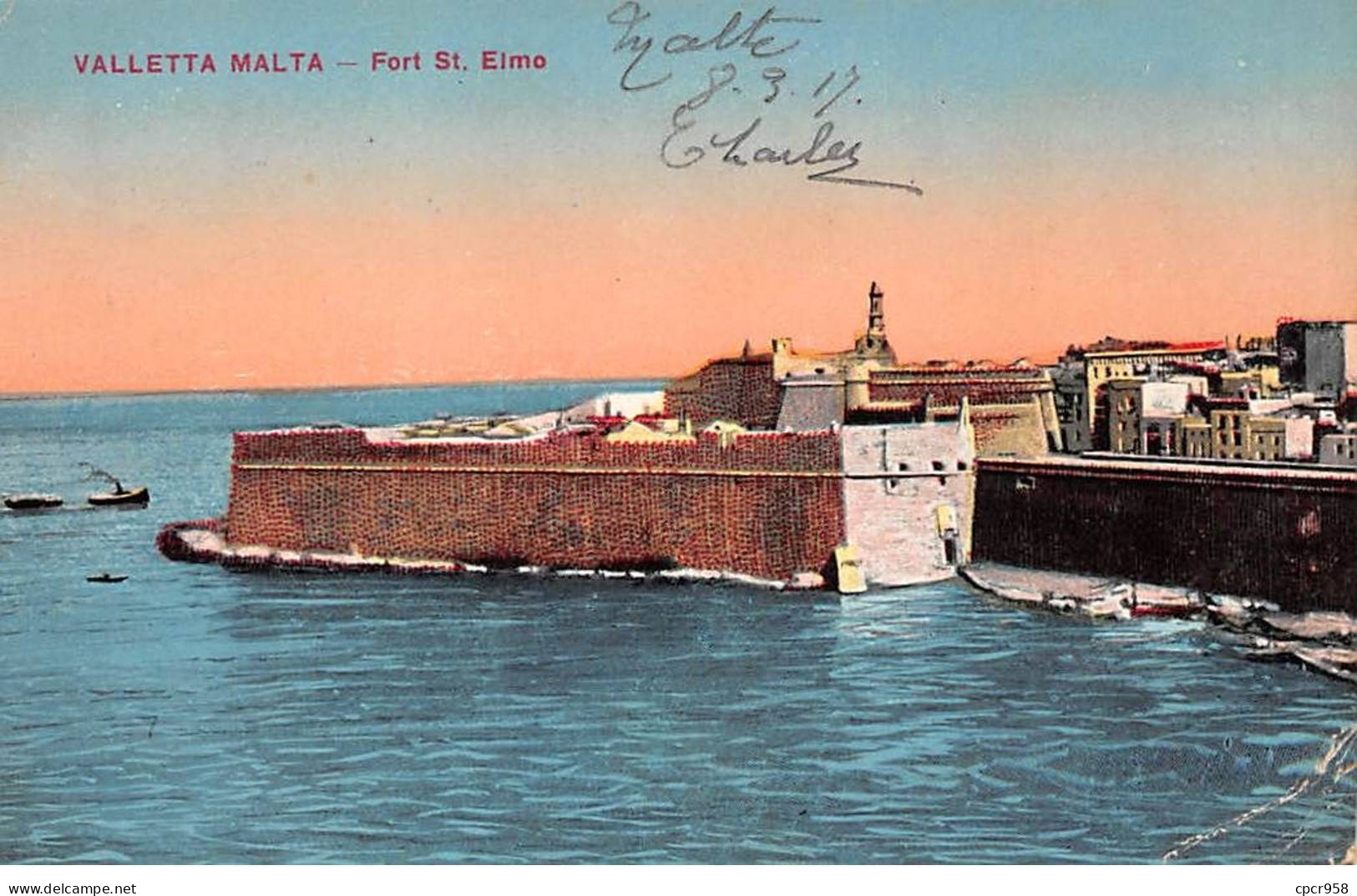 Malte - N°79346 - VALLETTA MALTA - Fort St. Elme - Malta