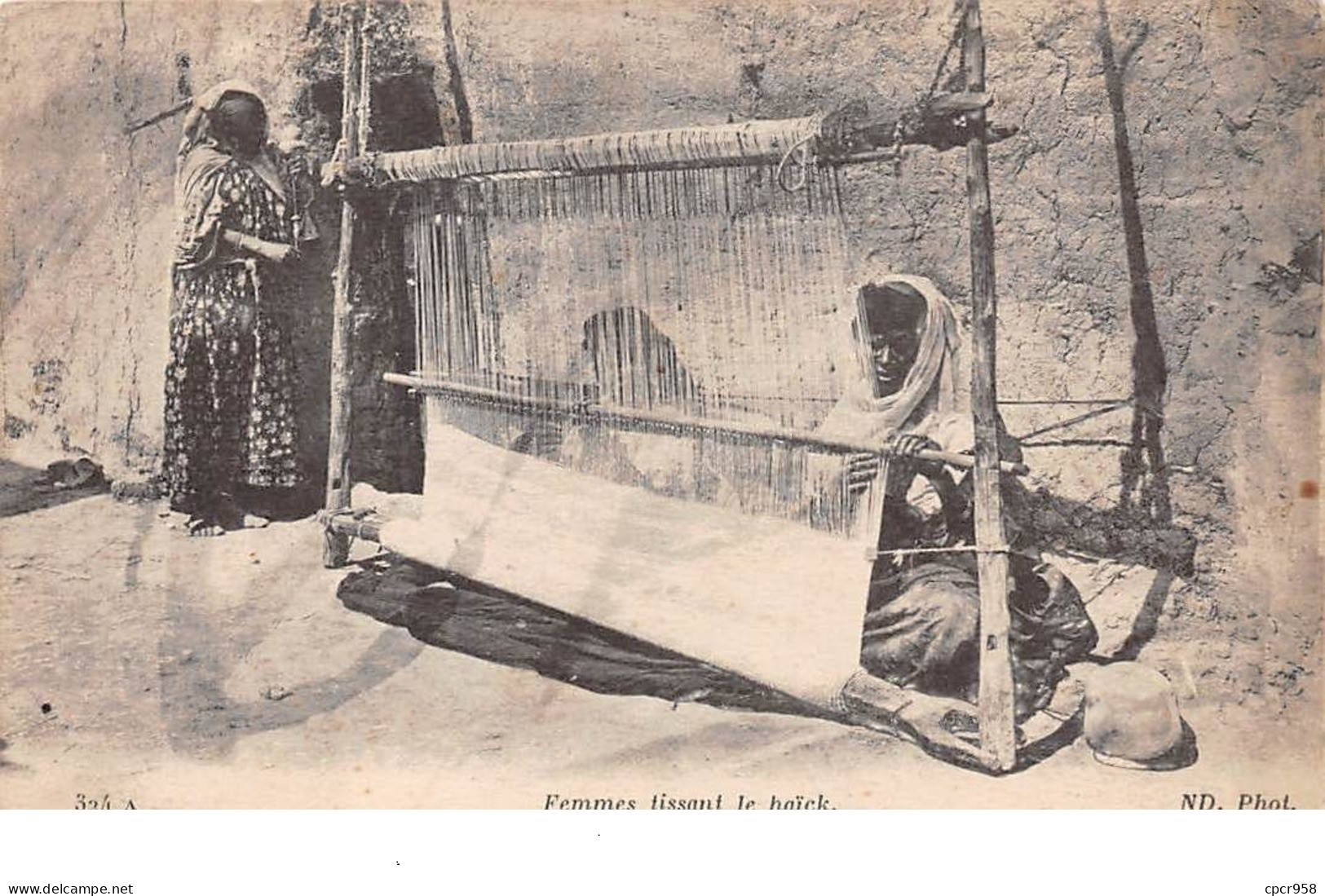 Maroc - N°67662 - Femmes Tissant Le Haïck - Métier - Agadir