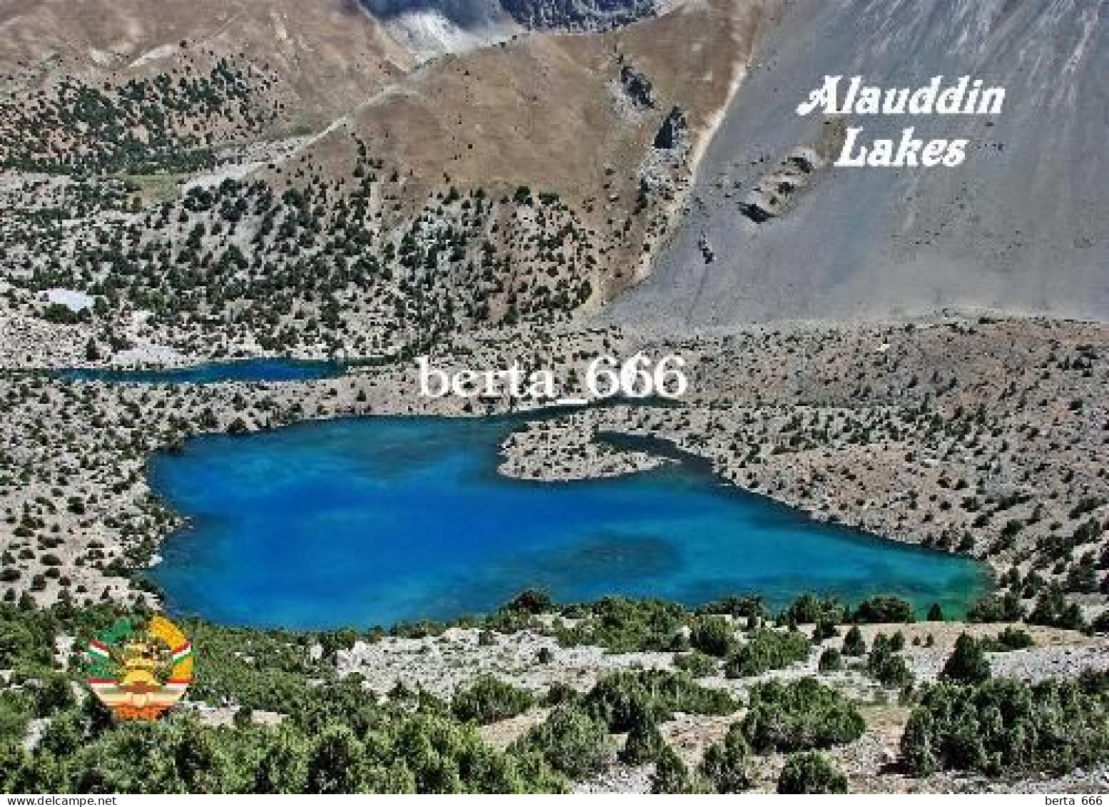 Tajikistan Alauddin Lakes New Postcard - Tagikistan