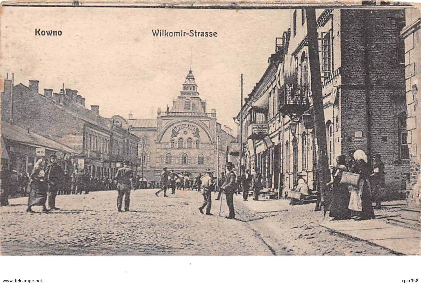 LITUANIE - N°205114 - Kowno - Wilkomir-Strasse -Cachet - Lituanie