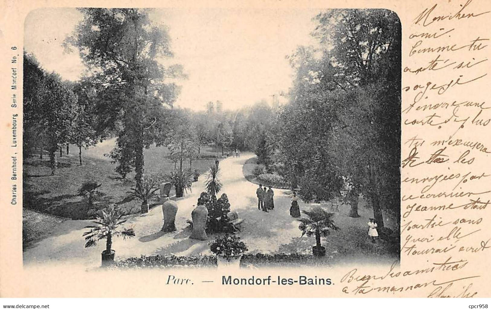 LUXEMBOURG - MONDORF LES BAINS - SAN29400 - Parc - En L'état - Mondorf-les-Bains