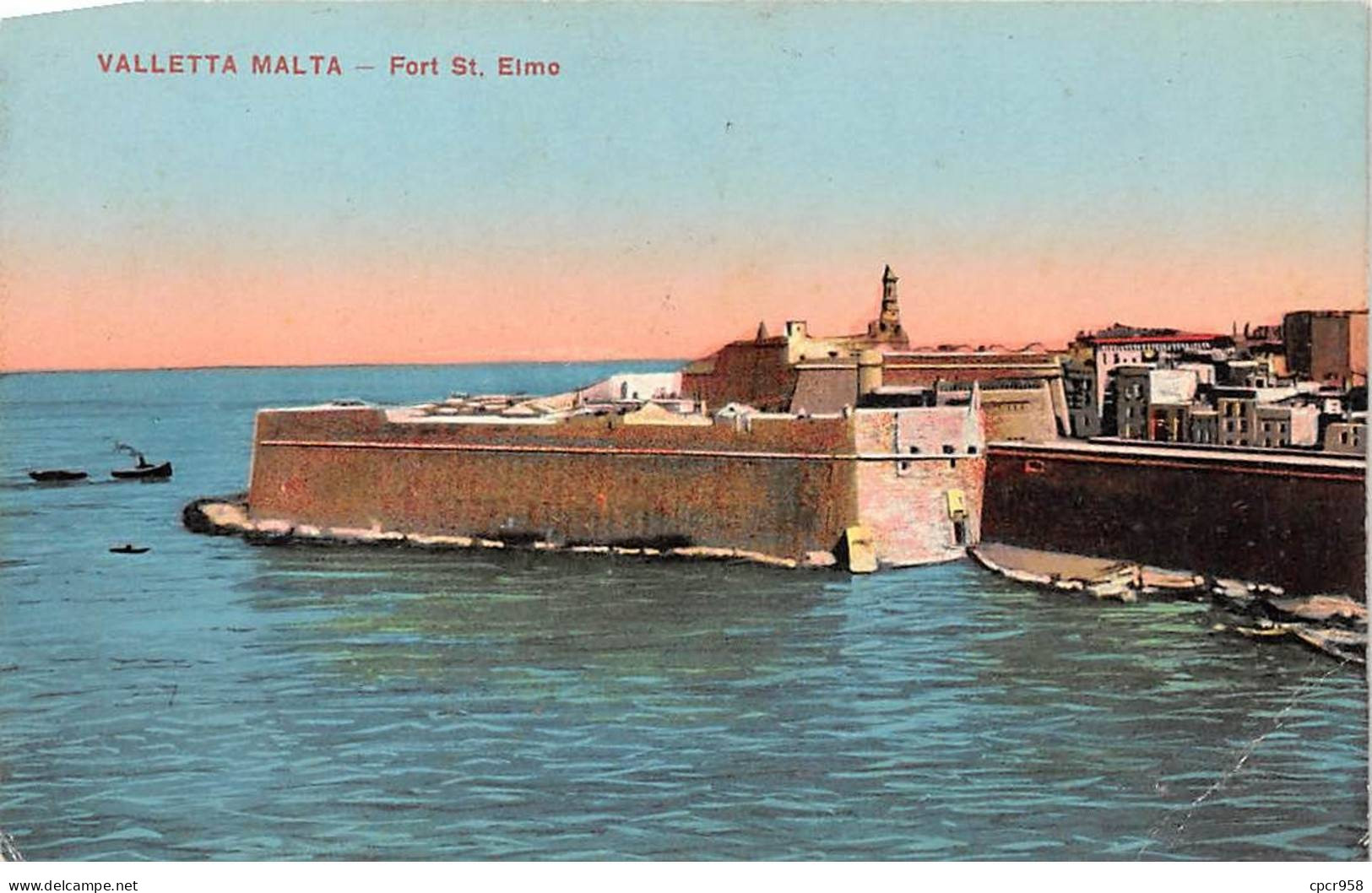 MALTE - SAN40848 - VALLETTA MALTA - Fort St Elmo - Malta