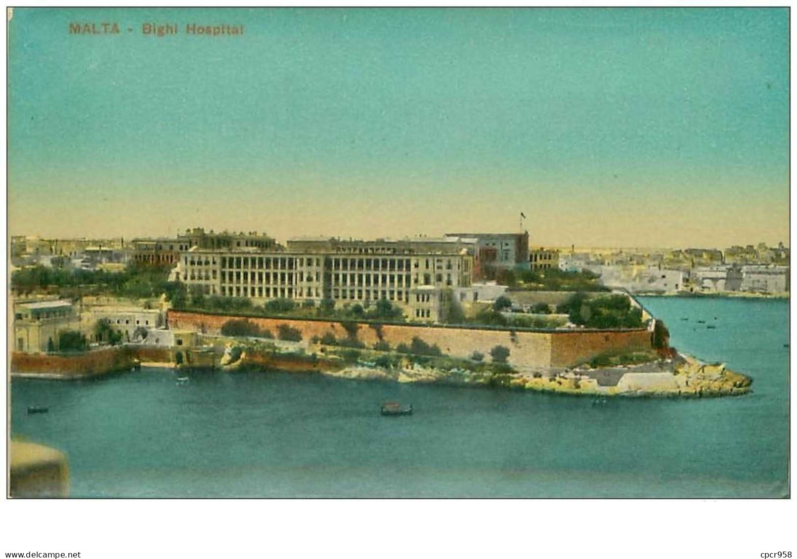 MALTE.n°29904.BIGHI HOSPITAL - Malta