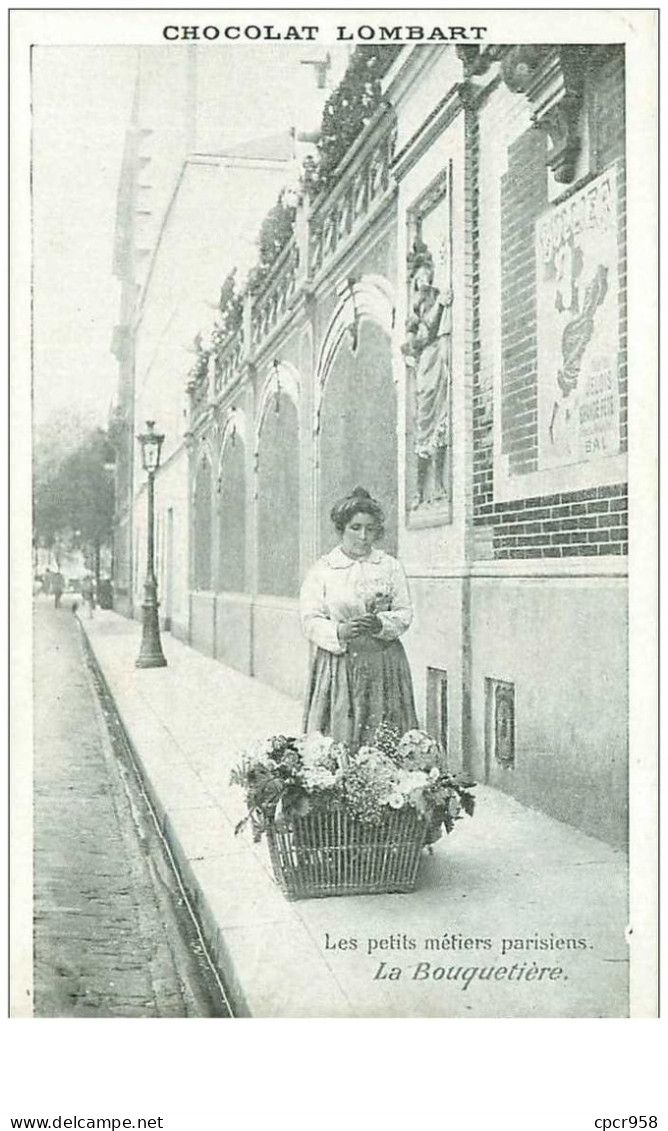 METIERS.n°25960.LES PETITS METIERS PARISIENS.CHOCOLAT LOMBART.LA BOUQUETIERE - Street Merchants