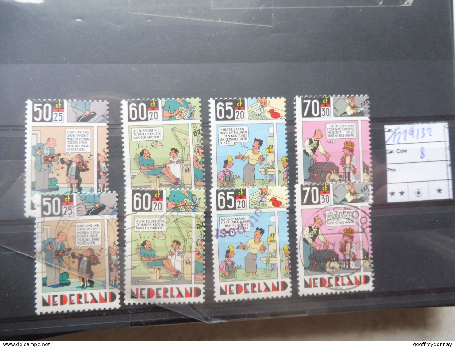 Pays Bas Nederland Holland Mnh Neuf ** Et Used Oblitéré Gestempelt 1229/1232 Perfect Parfait Bd - Neufs