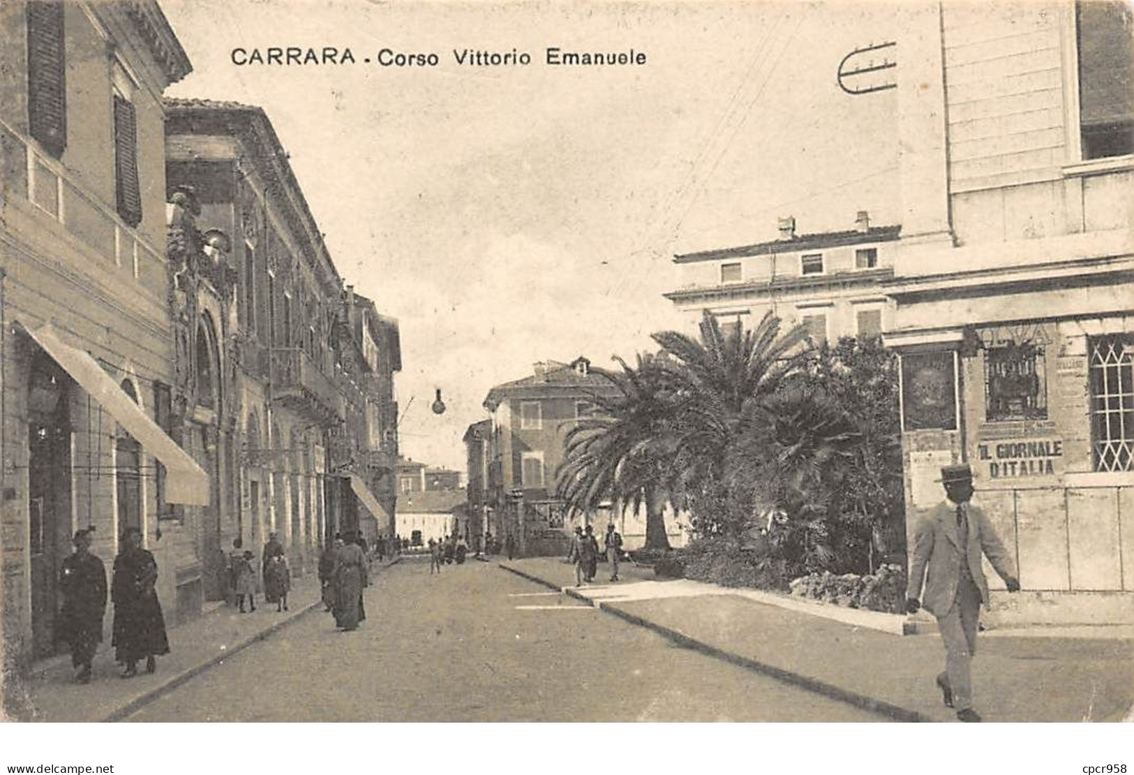 Italie - N°68097 - CARRARA - Corso Vittorio Emanuele - Carrara