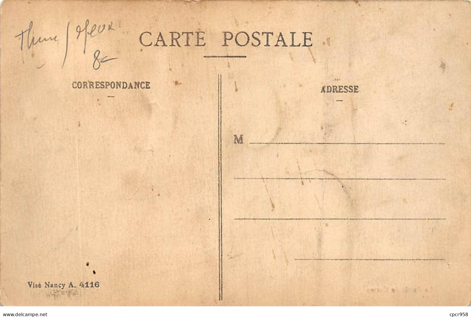 Jeux - N°83164 - La Partie De Cartes - Militaires Dans Une Tranchée - Spielkarten