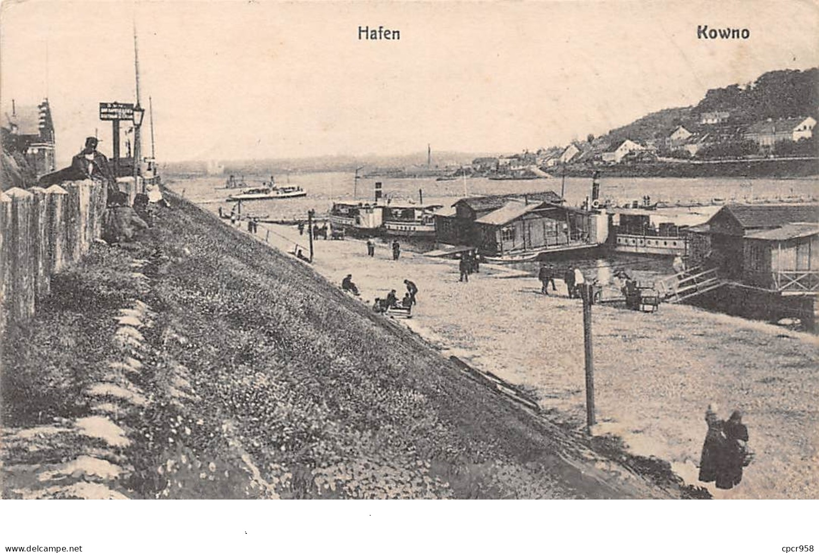 LITUANIE - N°205112 - Kowno - Hafen -Cachet - Lituanie