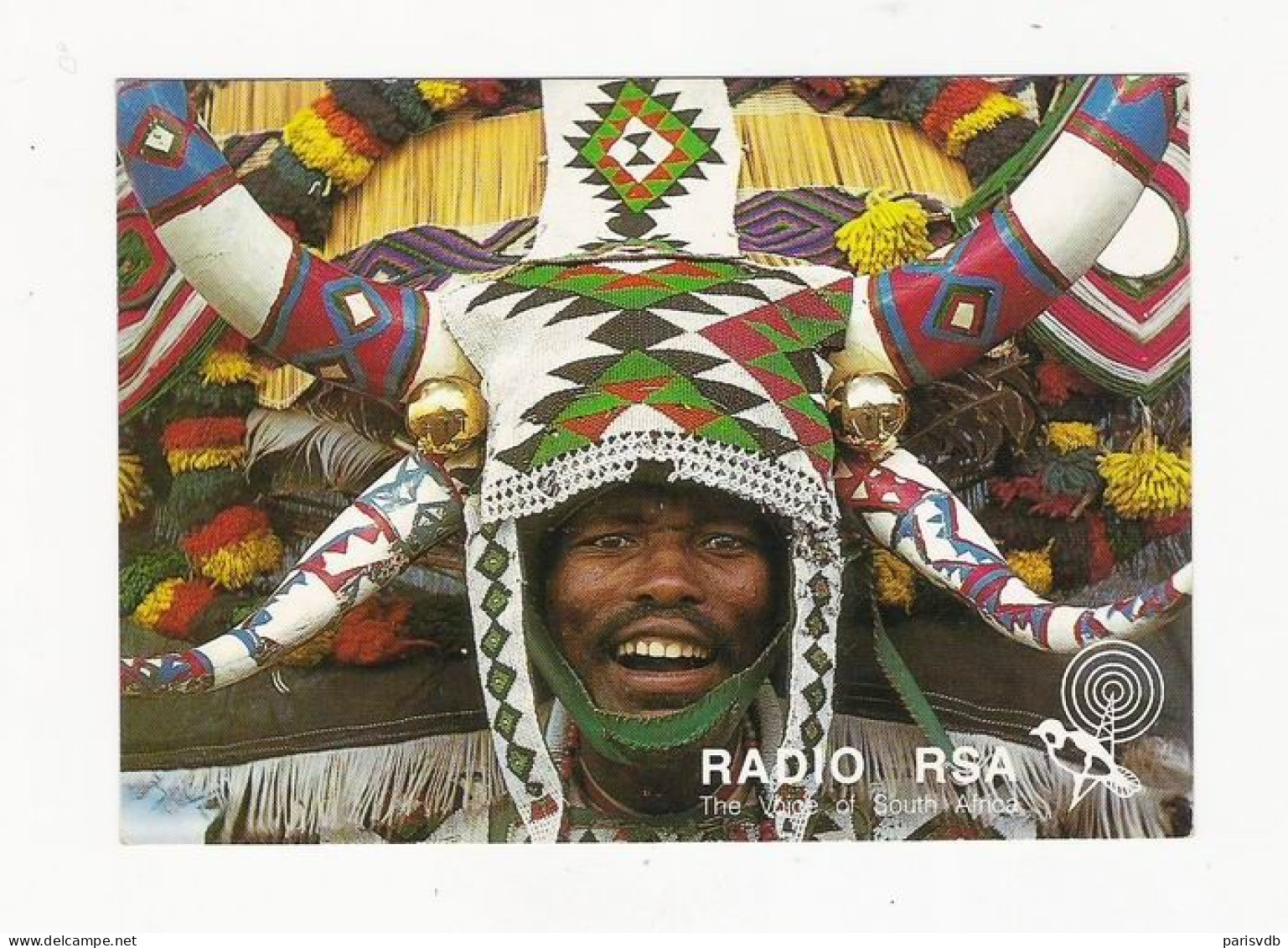 QSL RADIO CARD - RADIO RSA. THE VOICE OF SOUTH-AFRICA (5336) - Radio