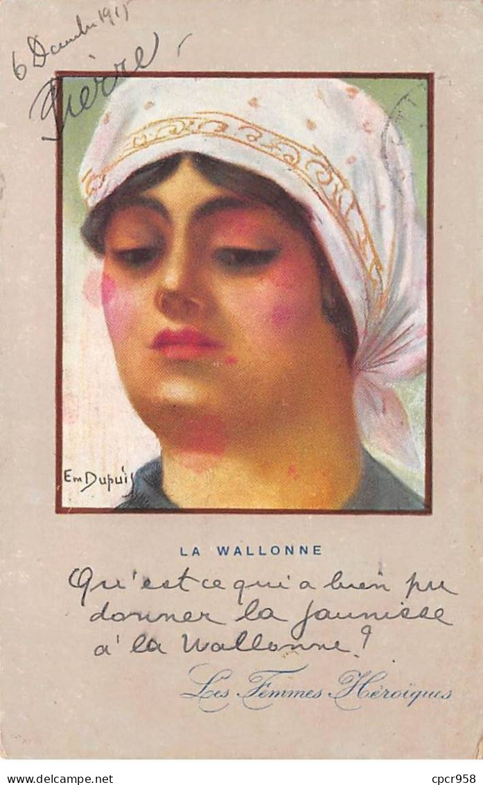 Illustrateurs - N°82477 - Emile Dupuis - Les Femmes Héroïques N°42 - La Wallonne - Dupuis, Emile