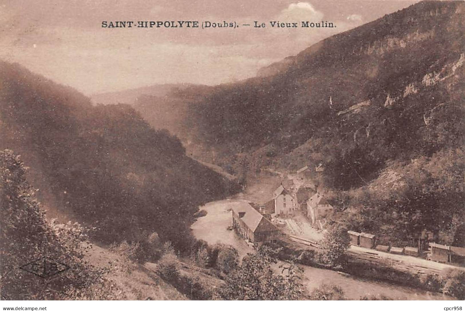 25 - SAINT HIPPOLYTE - SAN47291 - Le Vieux Moulin - Saint Hippolyte