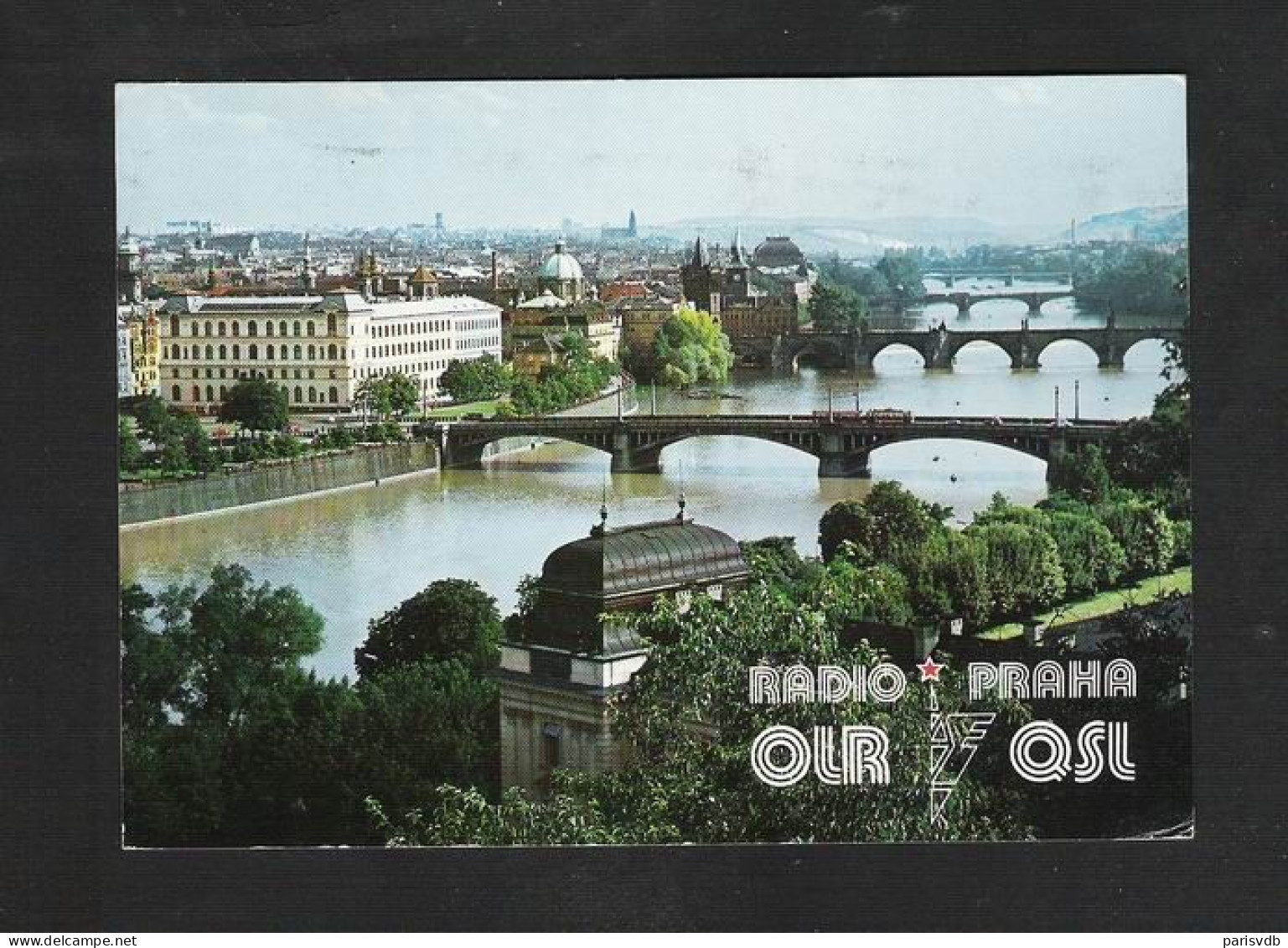 QSL RADIO CARD - RADIO PRAHA (5338) - Radio