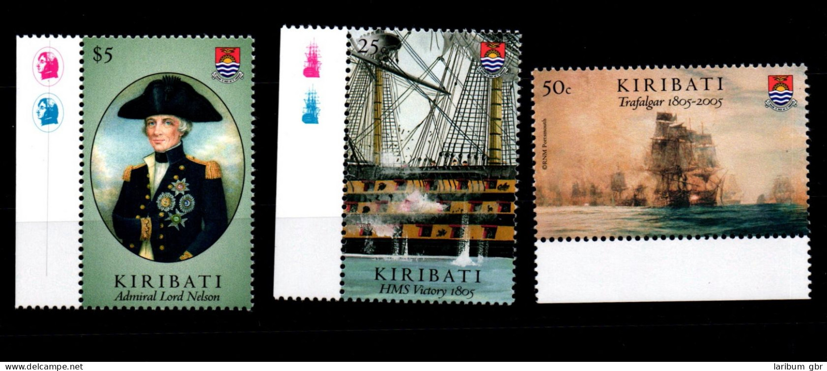 Kiribati 980-982 Postfrisch Schifffahrt #GJ670 - Kiribati (1979-...)