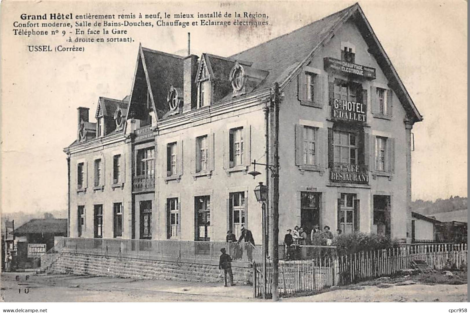 19 - USSEL - SAN44543 - Grand Hôtel - Ussel