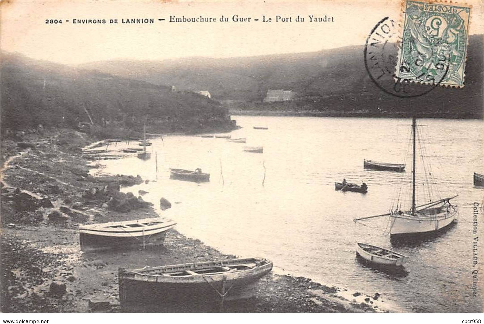 22 - LANNION - SAN46022 - Les Environs - Embouchure Du Guer - Le Port Du Yaudet - Lannion