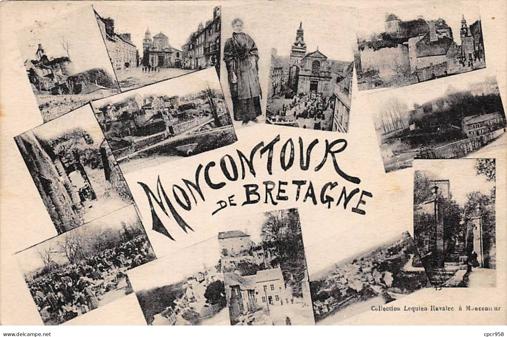22 - MONCONTOUR DE BRETAGNE - SAN44569 - Vue D'ensemble - Moncontour