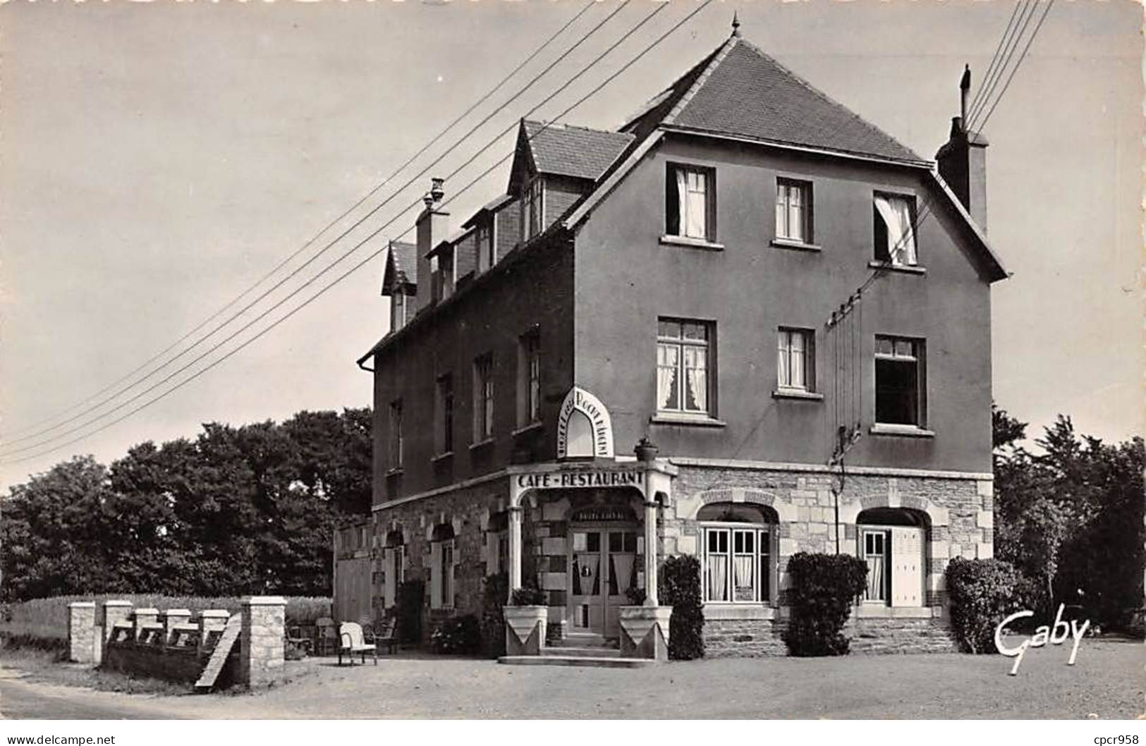 22 - PLESTIN LES GREVES - SAN54222 - Hôtel De La Roche D'Argent - CPSM 14x9 Cm - Plestin-les-Greves