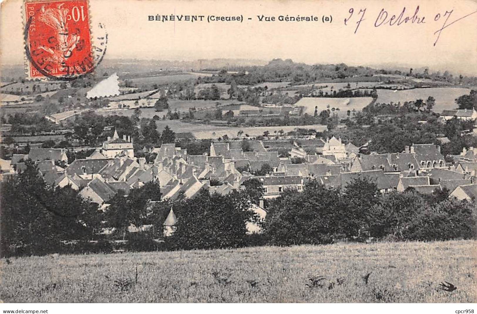 23 - BENEVENT - SAN52521 - Vue Générale - Benevent L'Abbaye