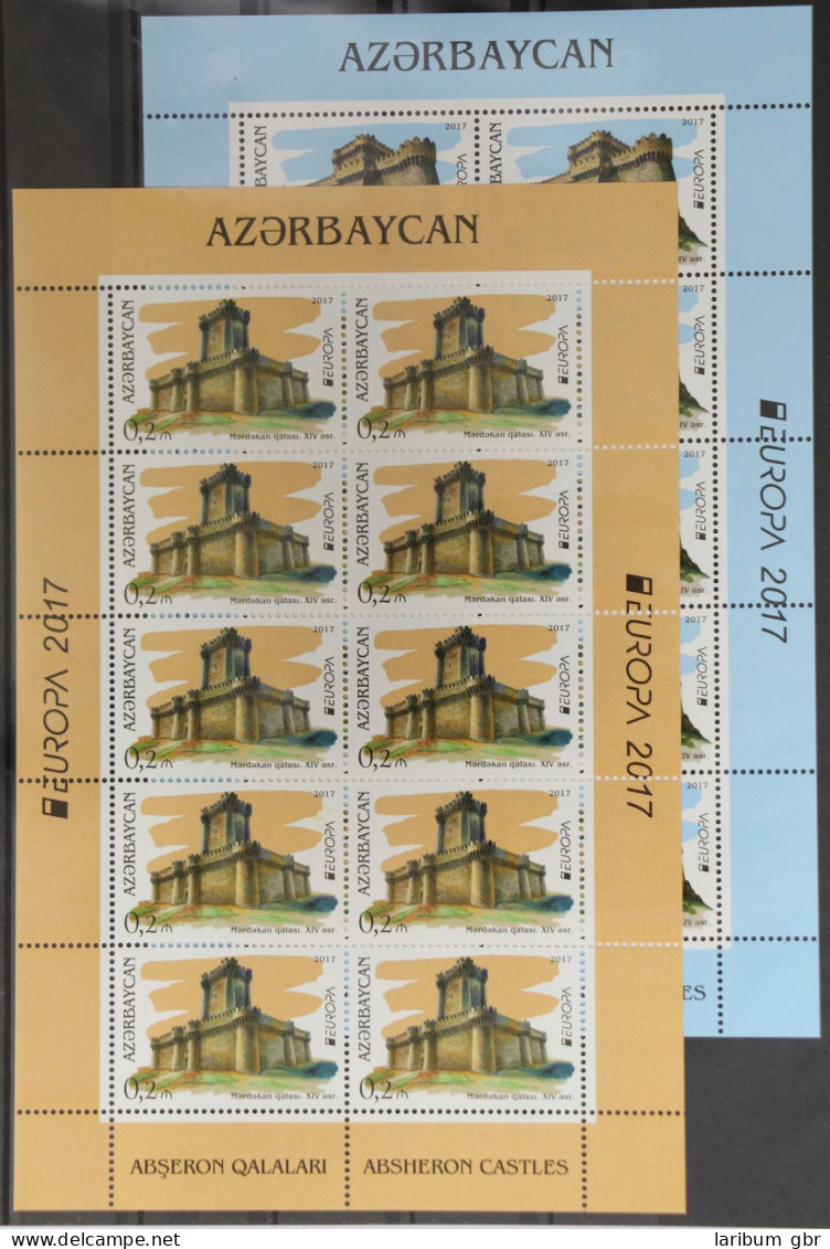 Aserbaidschan 1193 Und 1194 Postfrisch Kleinbogensatz / CEPT #GG739 - Azerbaiján