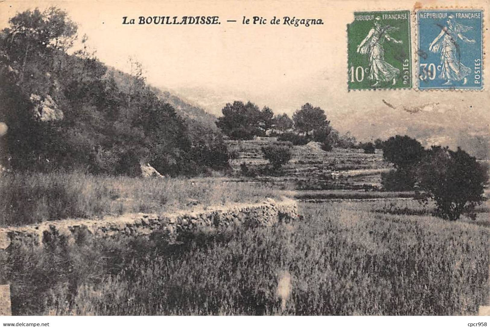 13 - LA BOUILLADISSE - SAN54956 - Le Pic De Régagna - La Bouilladisse