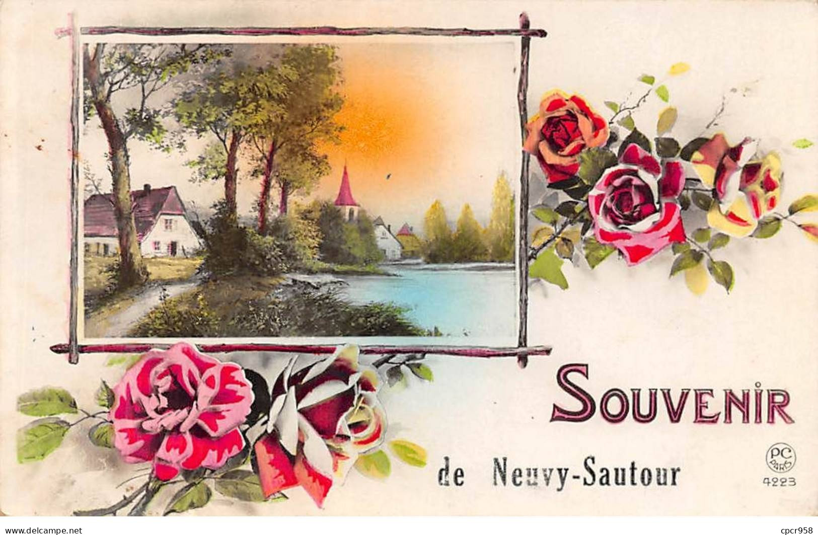 89-AM22670.Neuvy-Sautour.Souvenir - Neuvy Sautour