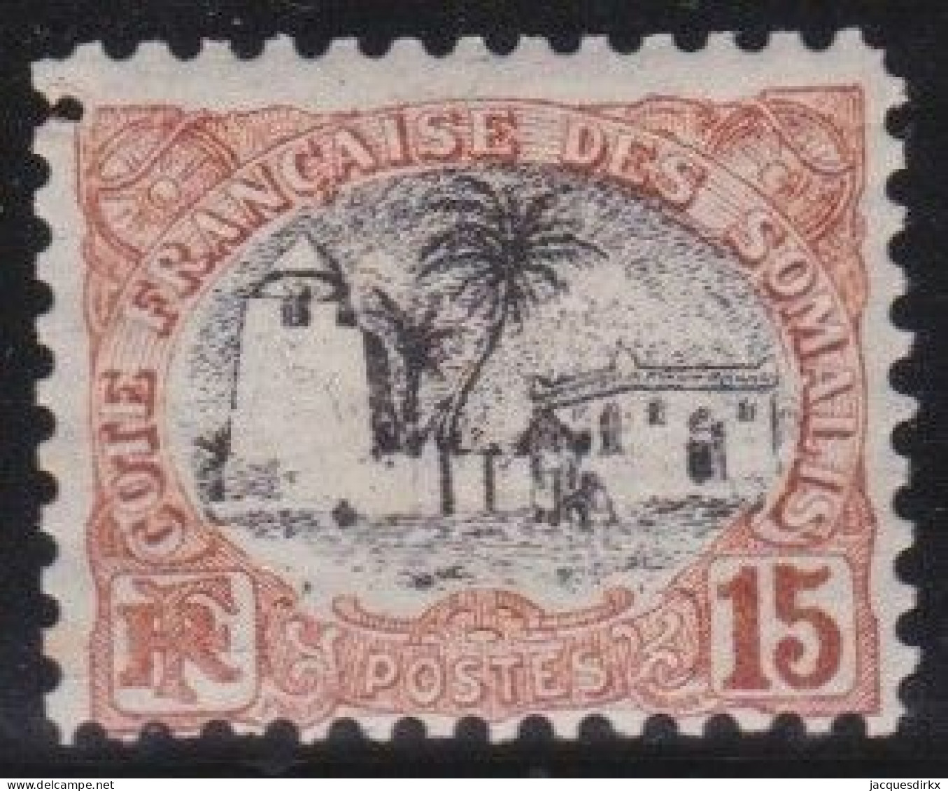 Côte De Somalis .  Y&T   .     58    .   *    .    Neuf Avec Gomme - Unused Stamps