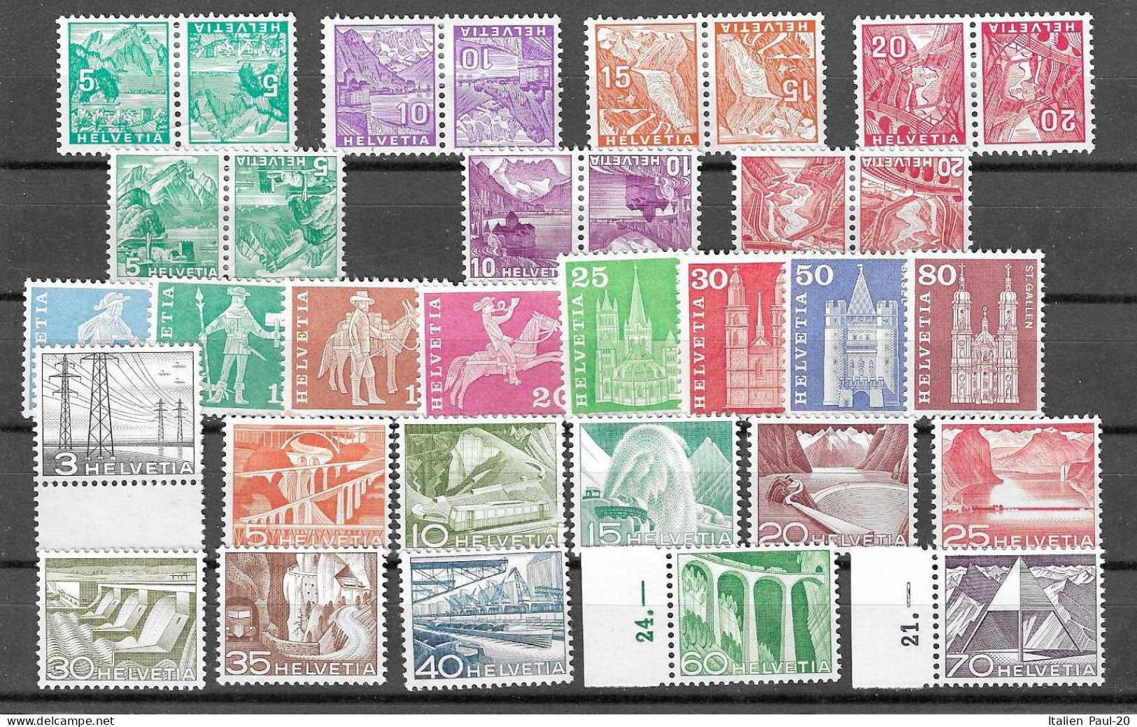 Schweiz - Selt./überwiegend Ungebr. FM-Lot - Unbewertet!! - Unused Stamps