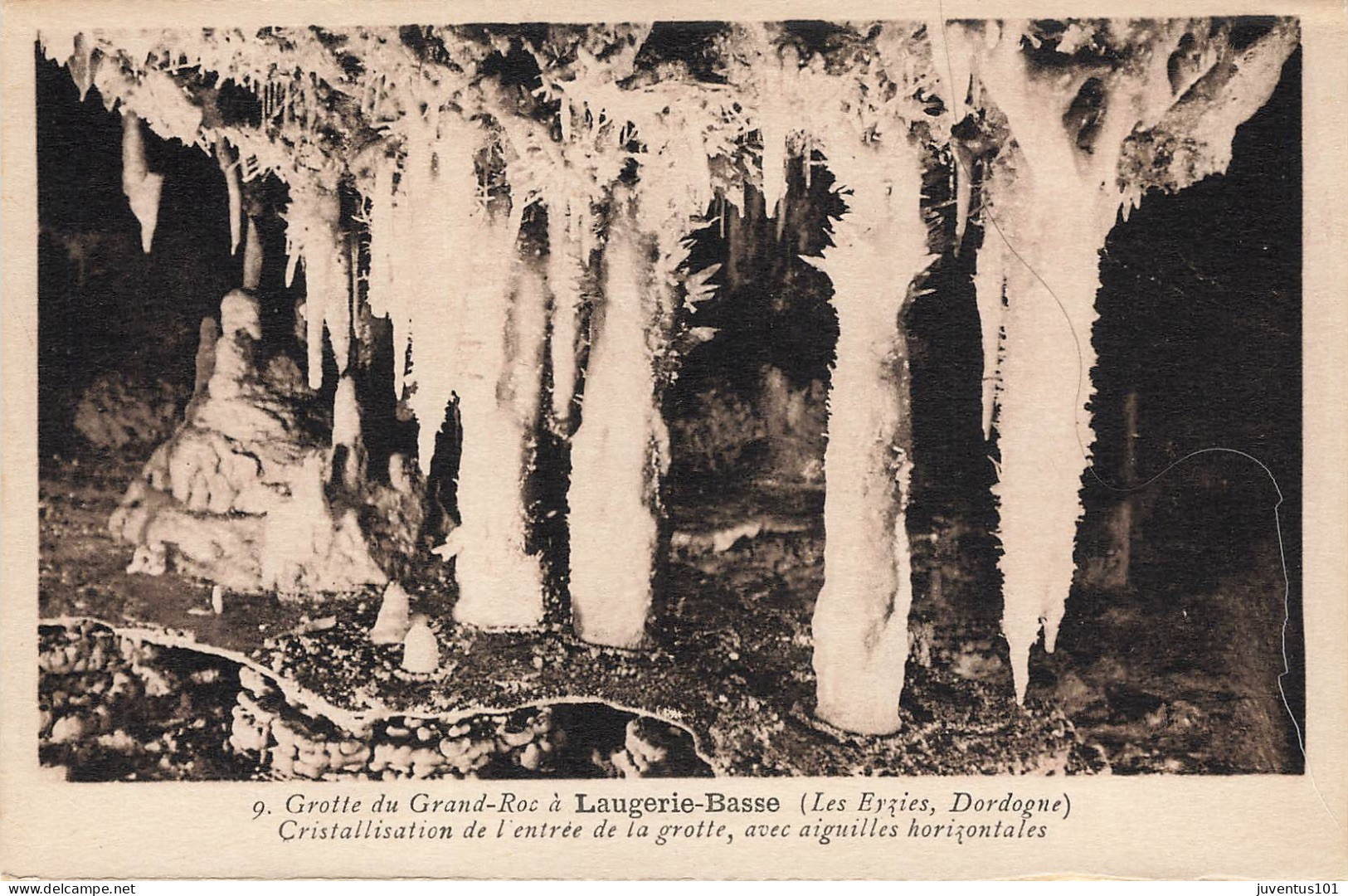 CPA Grotte Du Grand Roc à Laugerie Basse-Cristallisation De L'entrée De La Grotte-9         L2821 - Les Eyzies