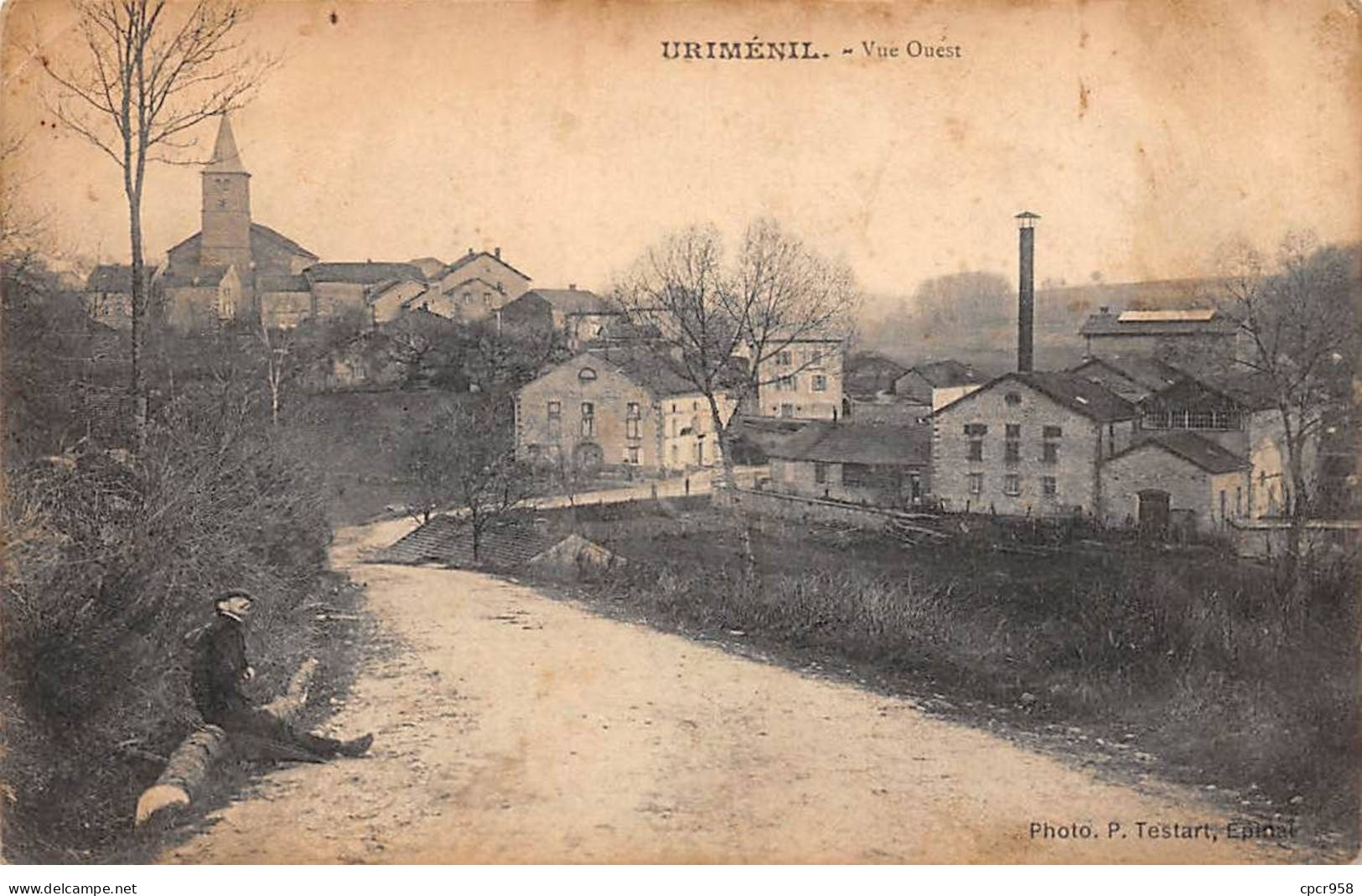 88-AM22664.Uriménil.Vue Ouest - Urimenil