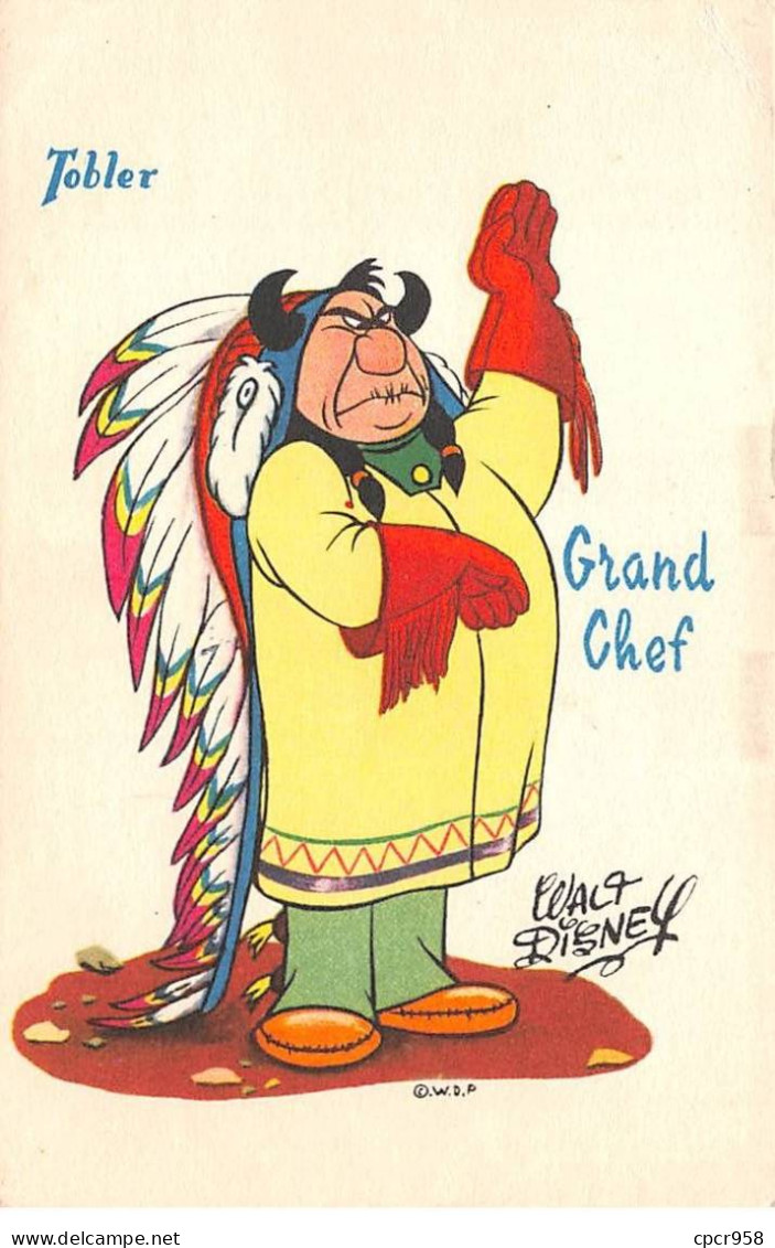 DISNEY - SAN58239 - Carte Pub Tobler - Grand Chef - Autres & Non Classés