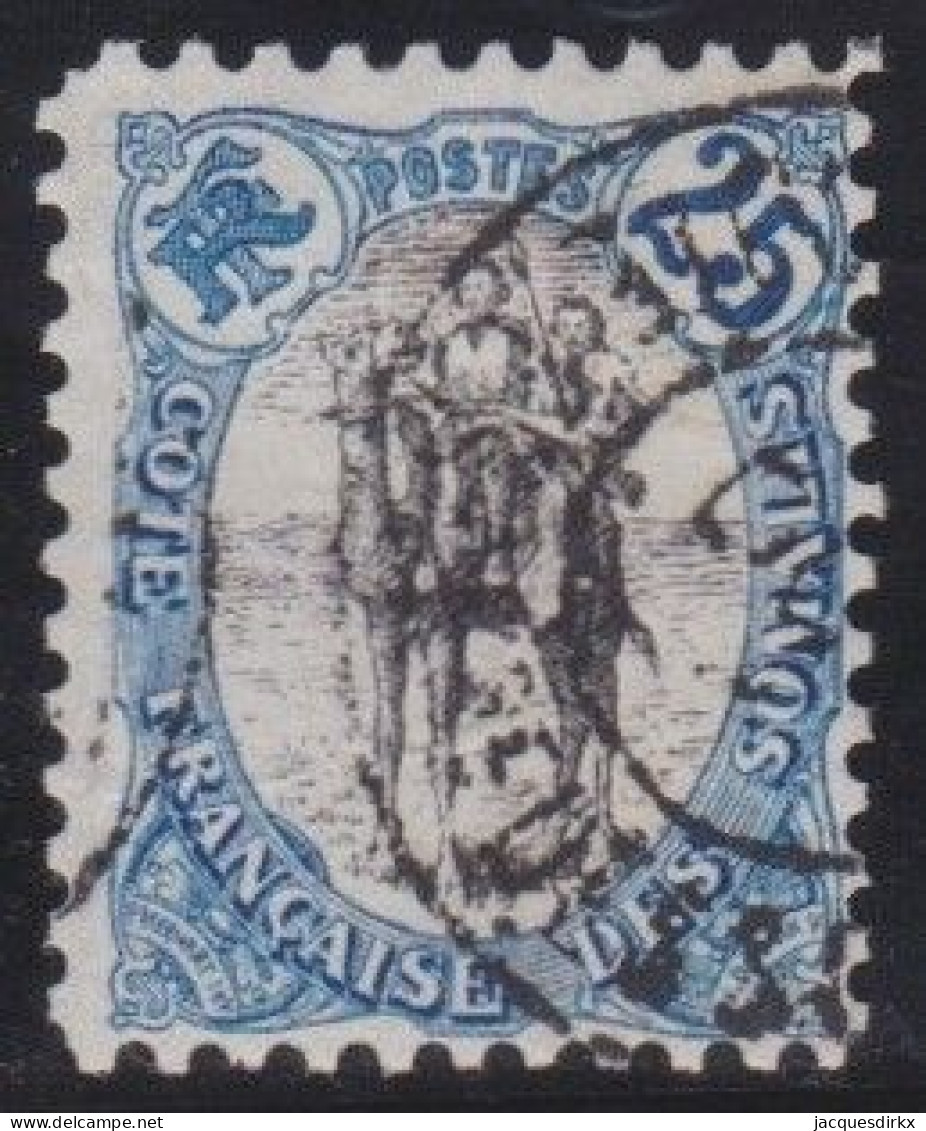 Côte De Somalis .  Y&T   .    60       .    O    .    Oblitéré - Unused Stamps