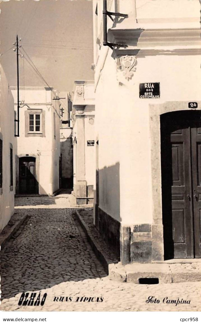PORTUGAL - SAN50030 - Olhao - Ruas Tipicas - CPSM 14x9 Cm - Faro
