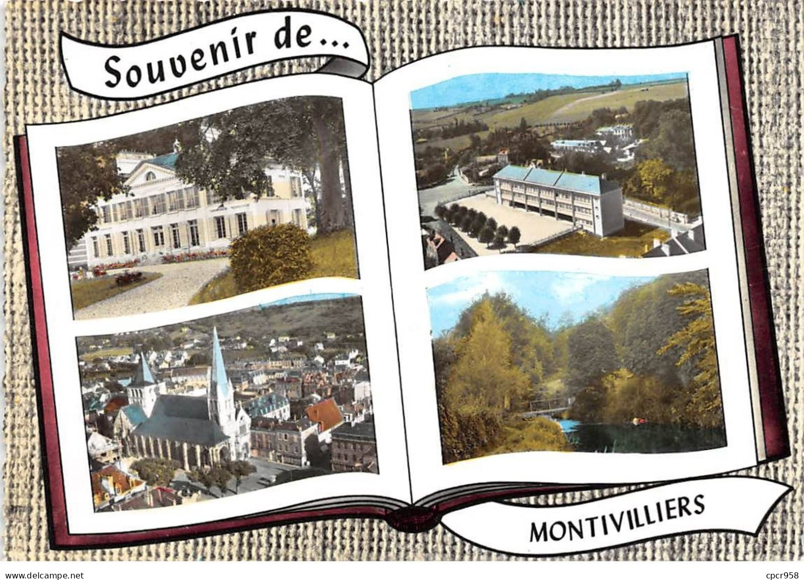 76 . N°sac10604 . Montivilliers . Château De Raimbourg . L'Eglise N°115 .en Avion Au Dessus De . Cpsm 10X15 Cm . SOFER - Montivilliers