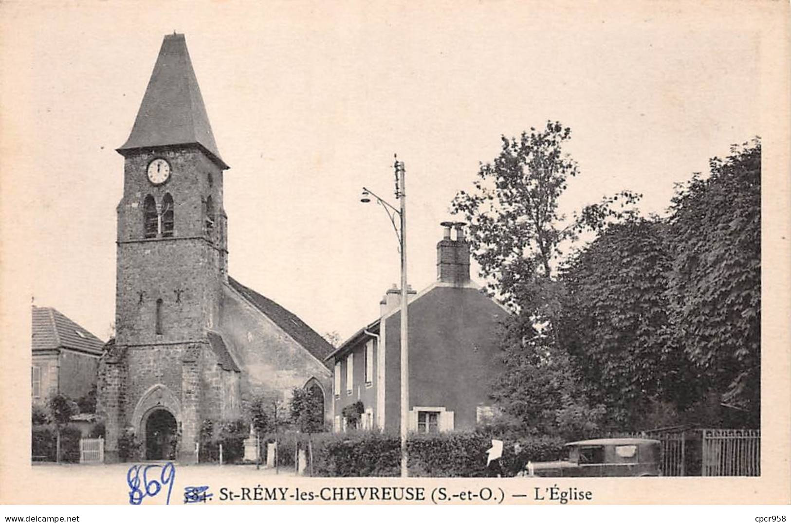 78-SAN59992-SAINT-REMY-LES-CHEVREUSE.L'Eglise - St.-Rémy-lès-Chevreuse