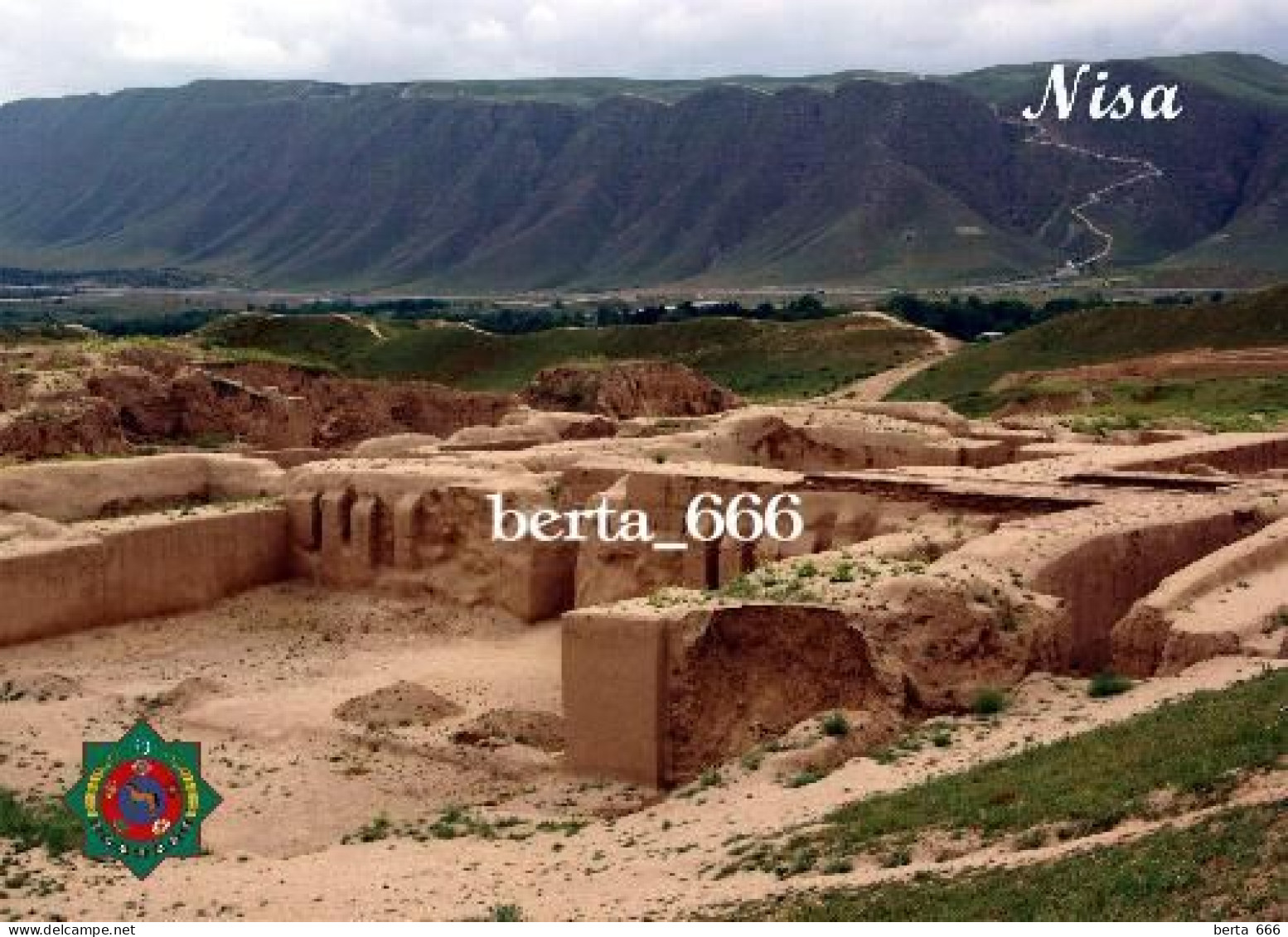 Turkmenistan Nisa Parthian Fortresses UNESCO New Postcard - Turkménistan