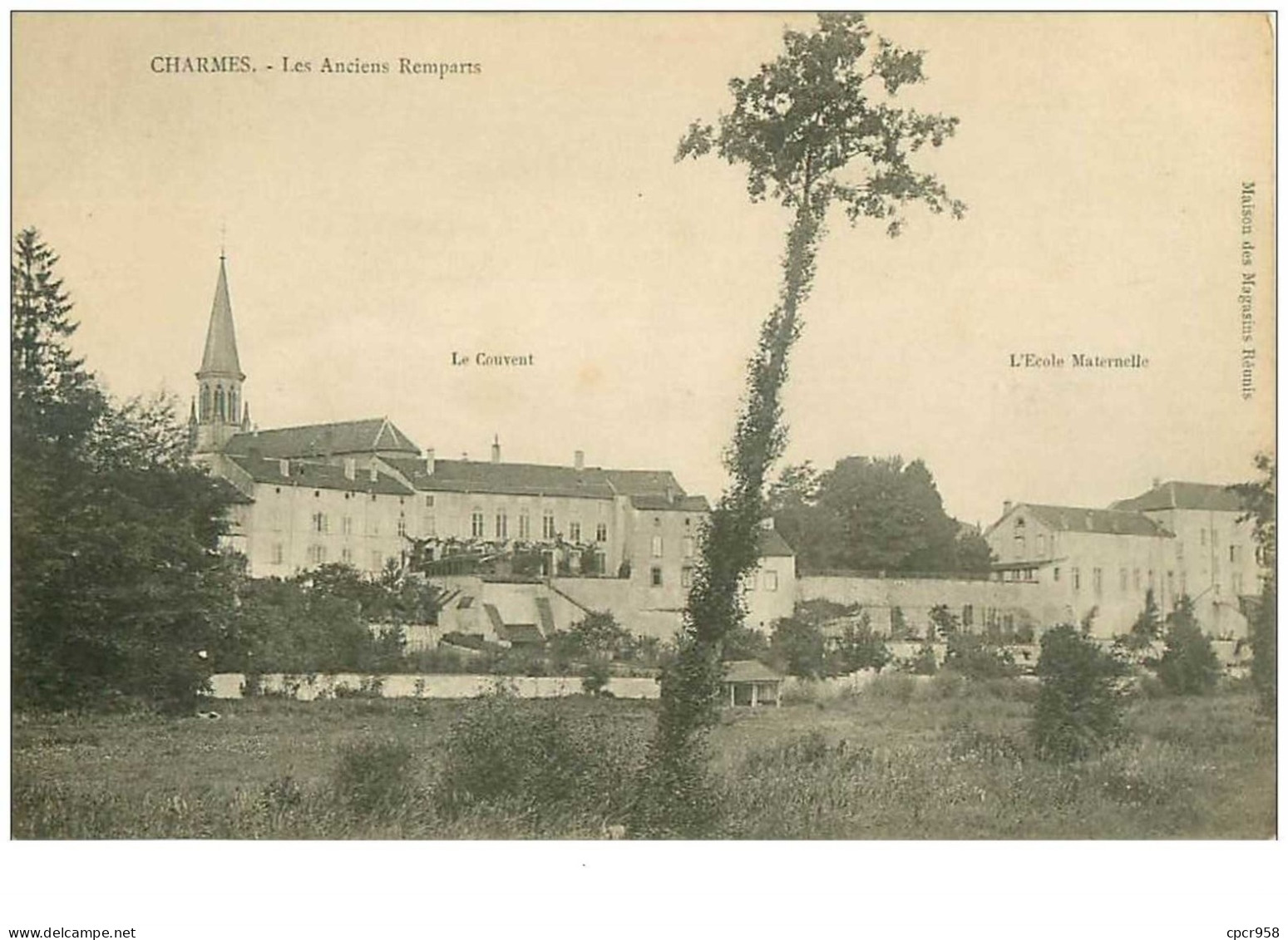 88.CHARMES.n°32064.LES ANCIENS REMPARTS - Charmes