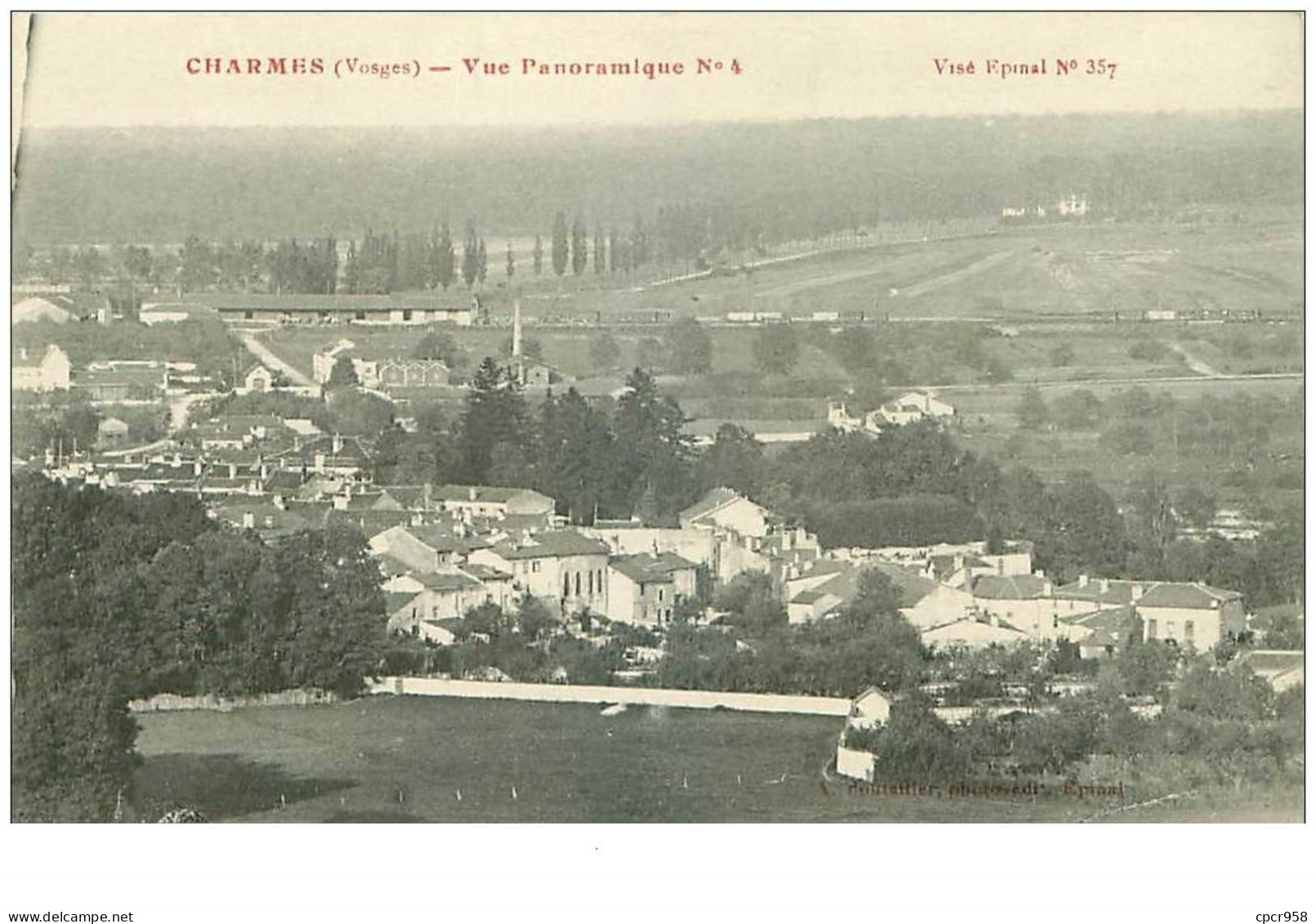 88.CHARMES.n°30521.VUE PANORAMIQUE N°4 - Charmes